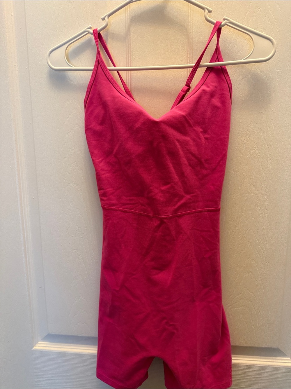 White Fox Active Hot Pink spaghetti strap oneszy.